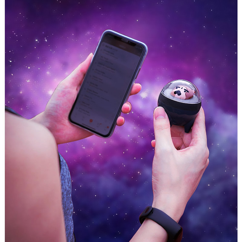 Classic Space Capsule Style Mini Cartoon Bluetooth 