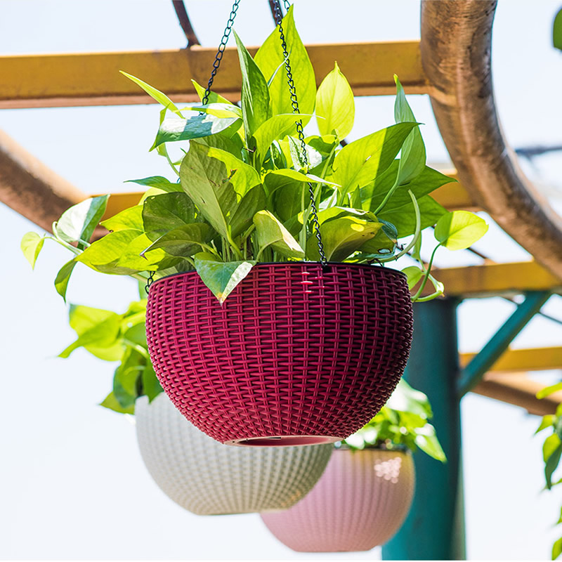 Creative Hanging Basket Storage Water Plant Flower Pot 