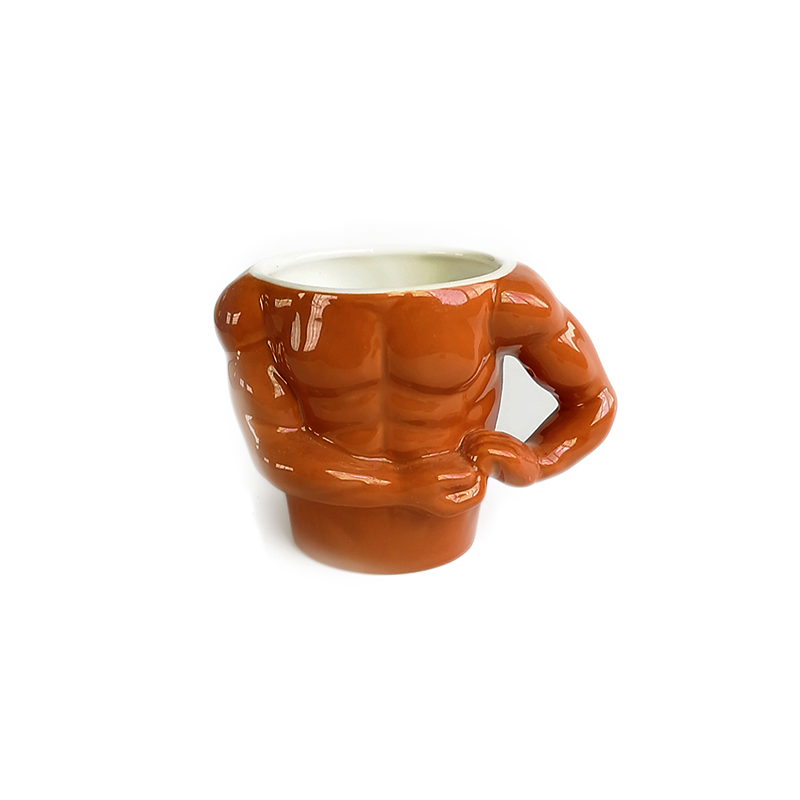 Creative Muscular Man Ceramic Mug