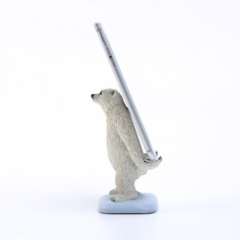 Creative Polar Bear Mobile Phone Holder