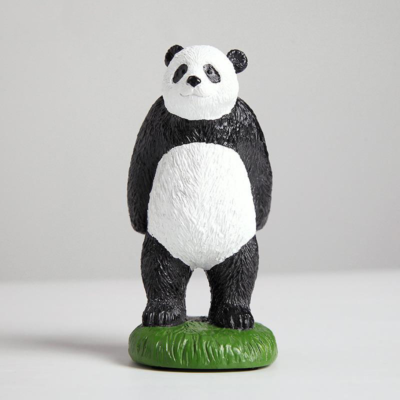 Cute Black-eyed Panda Cell Phone Holder