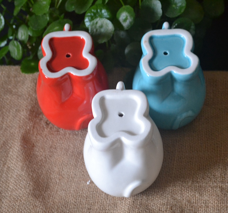 Cute Elephant Ceramic Small Flower Pot