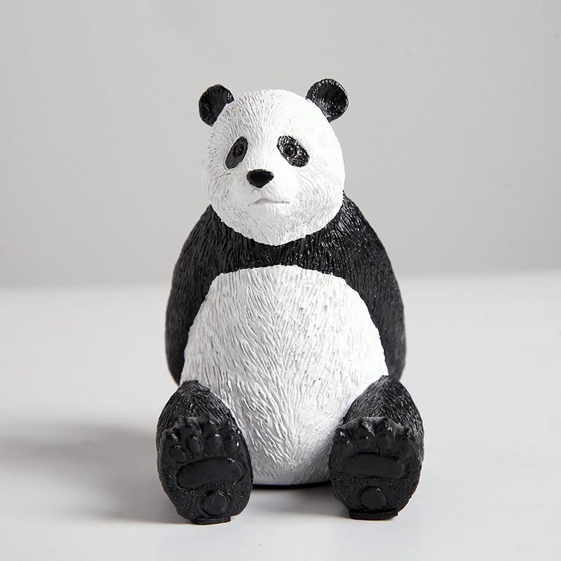 Cute Panda Sitting On The Ground Ipad Holder Phone Stand