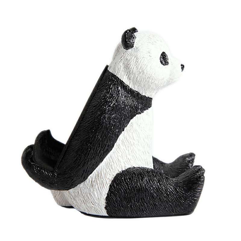 Cute Panda Sitting On The Ground Ipad Holder Phone Stand