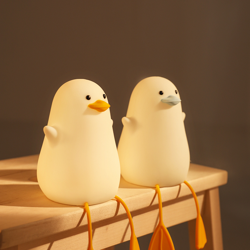 Creative Big Feet Duck LED Rechargeable Night Light