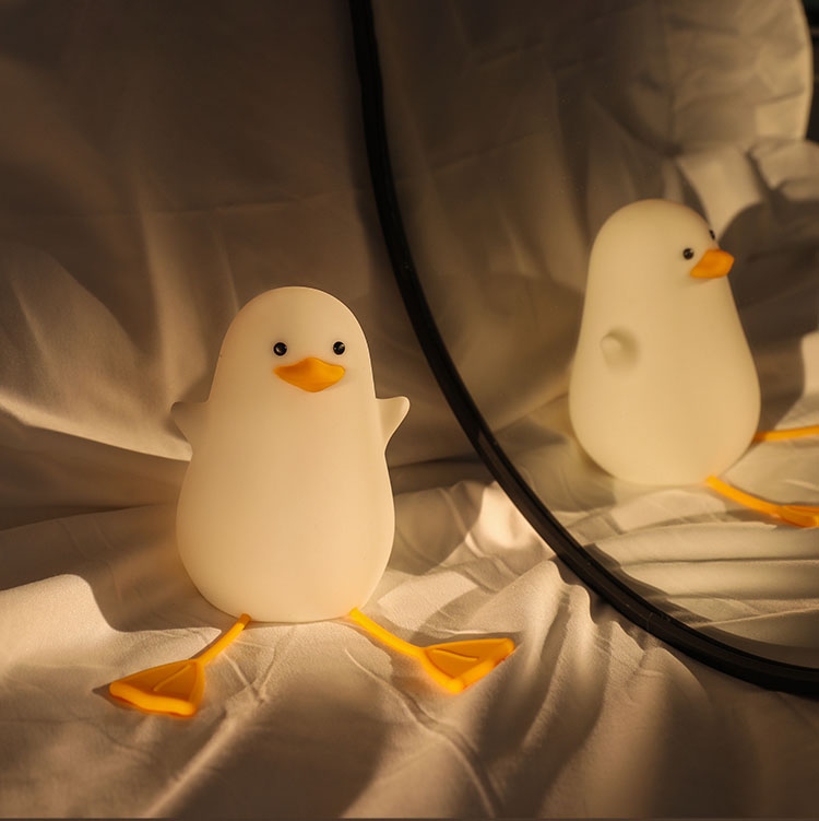 Creative Big Feet Duck LED Rechargeable Night Light