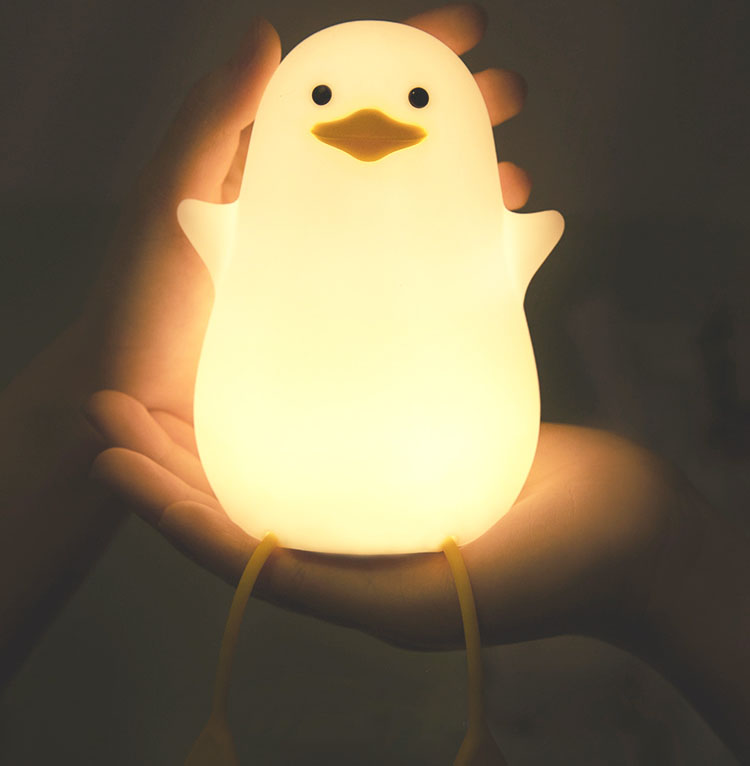 Creative Big Feet Duck LED Rechargeable Night Light