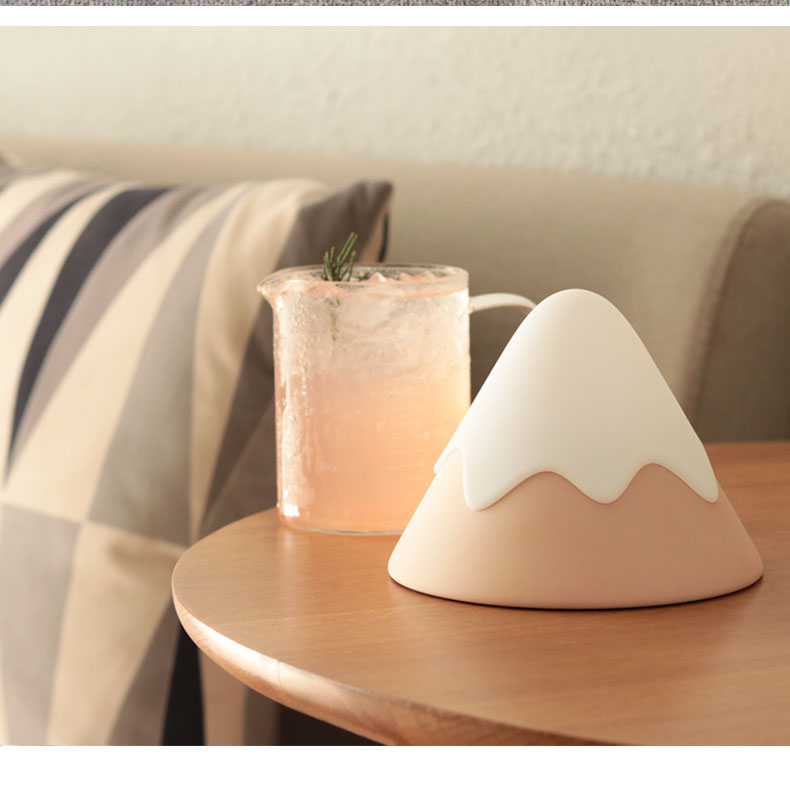 Creative Silicone Snow Mountain LED Night Light