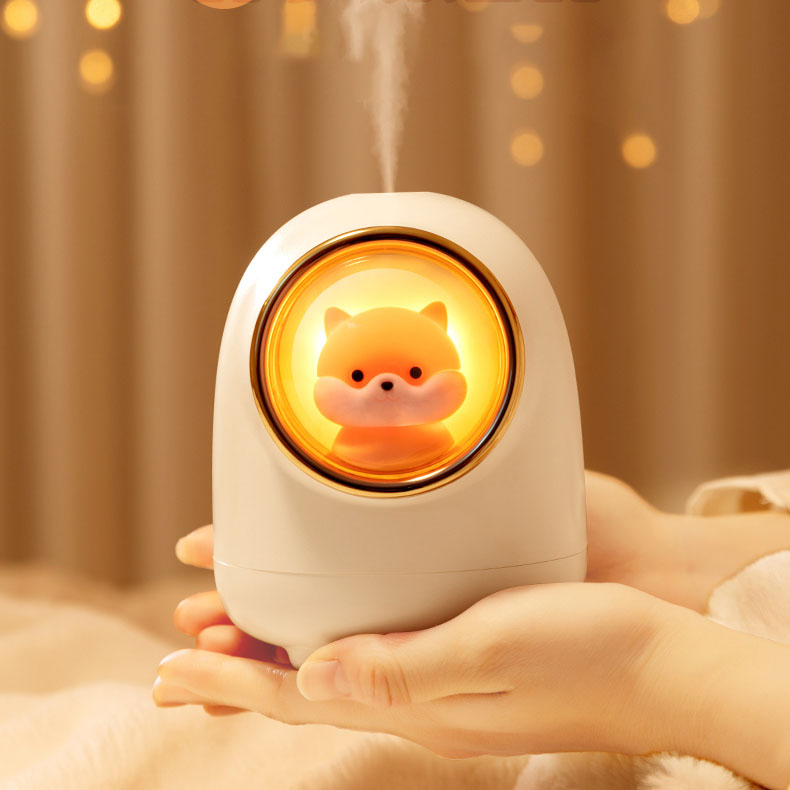 Cute Cartoon Animal Humidifier With Light