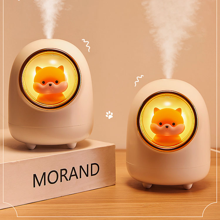 Cute Cartoon Animal Humidifier With Light