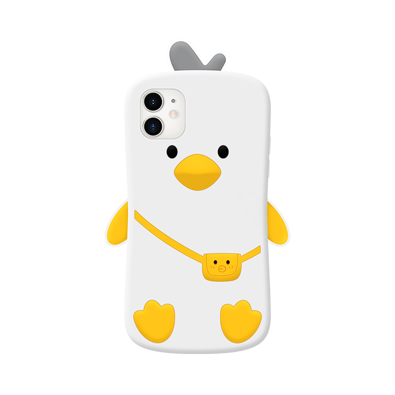 Cute Cartoon Duck Case For iPhone 13 12 11 XS 8 7 IPS607