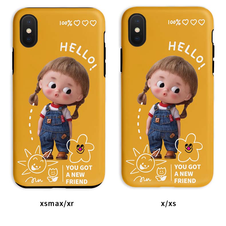 Cute Cartoon Girl Iphone Case