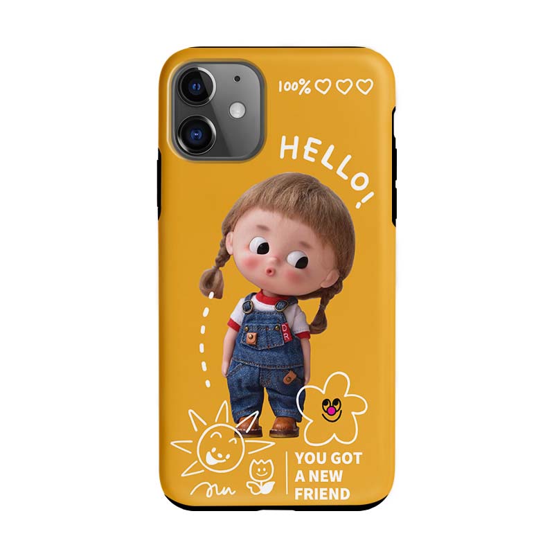 Cute Cartoon Girl Iphone Case