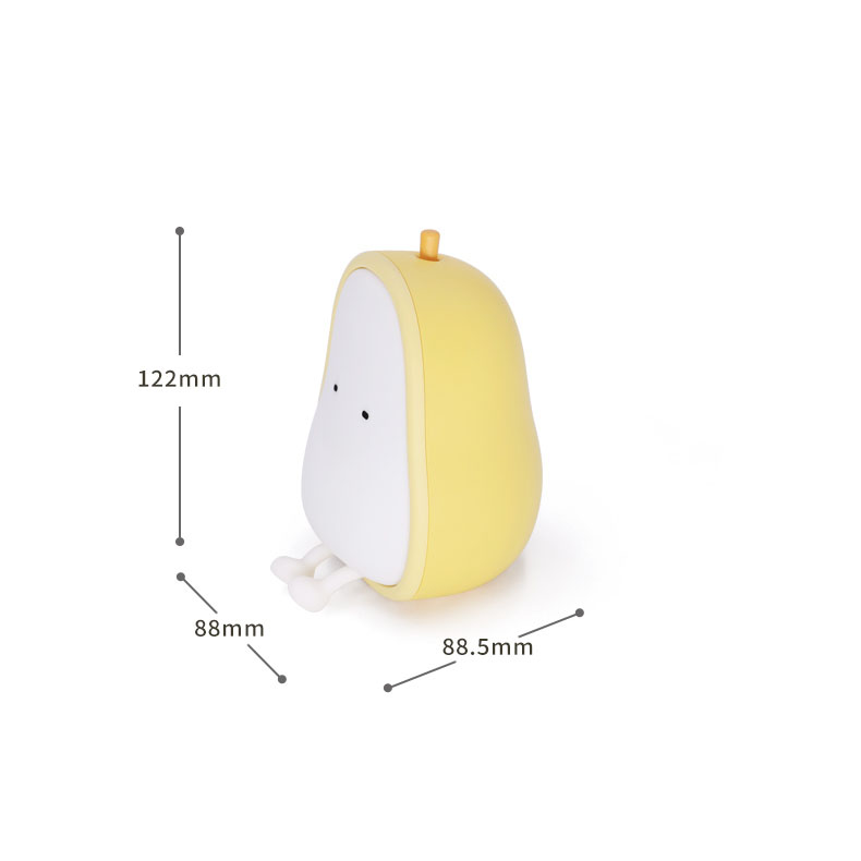 Fun Fruit Pear Cartoon Night Light Table Lamp