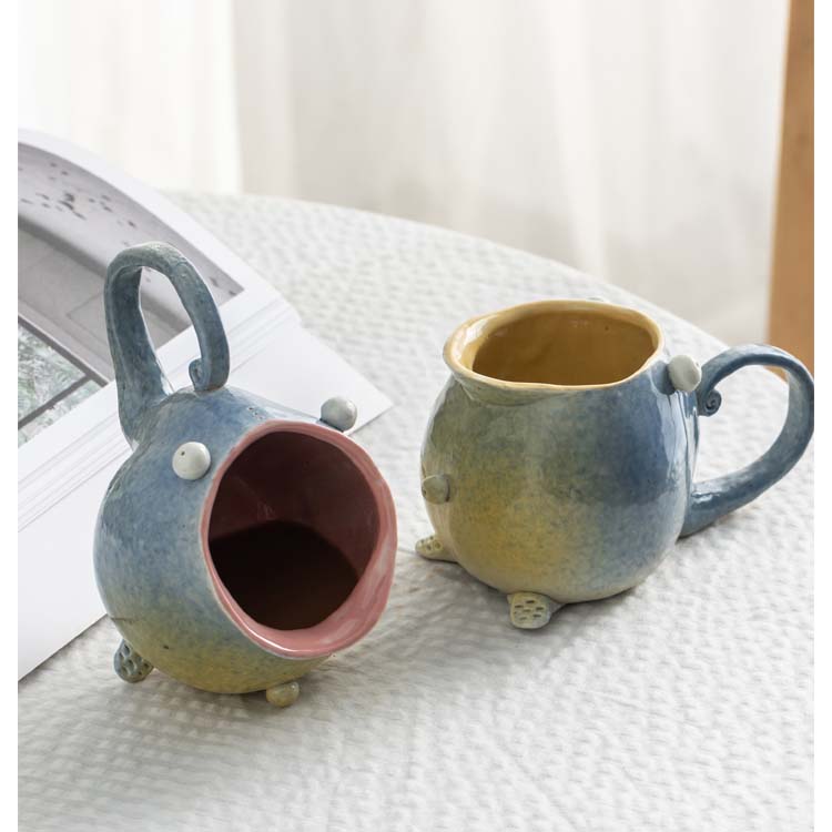 Funny Big Mouth Monster Ceramic Coffee Cup