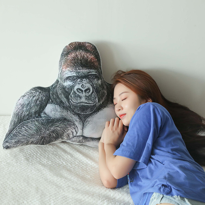 Mighty King Kong Gorilla Plush Sleeping Pillow Toy