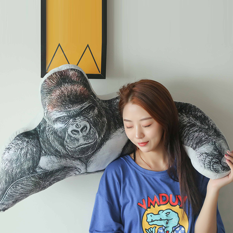 Mighty King Kong Gorilla Plush Sleeping Pillow Toy