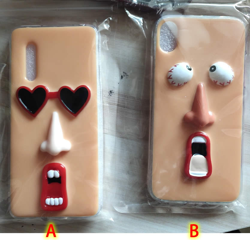 Spoof Cartoon Expression Iphone Case