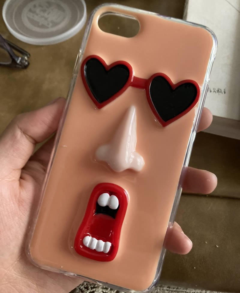 Spoof Cartoon Expression Iphone Case