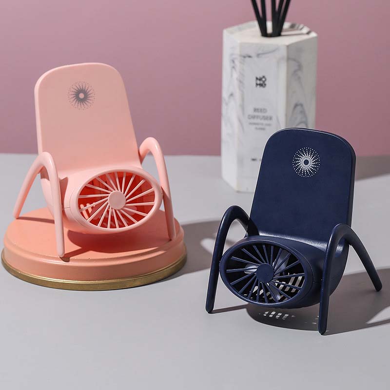 Chair Charging Small Fan Phone Holder