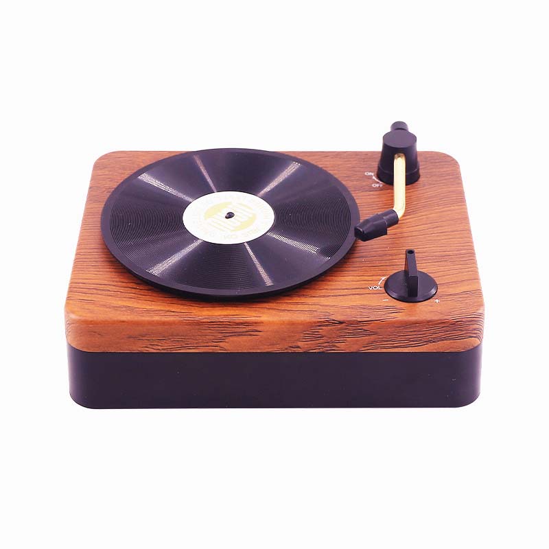 Classical Vinyl Record Player Shape Charging Bluetooth Speaker