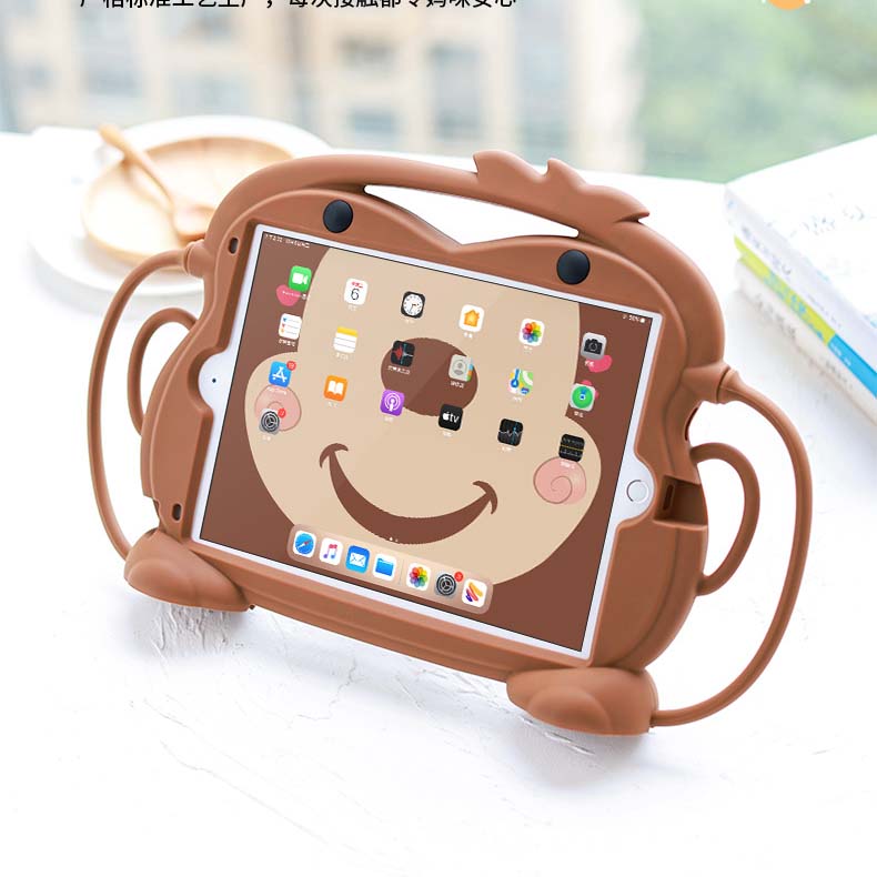 Cute Cartoon Monkey Ipad Protective Case