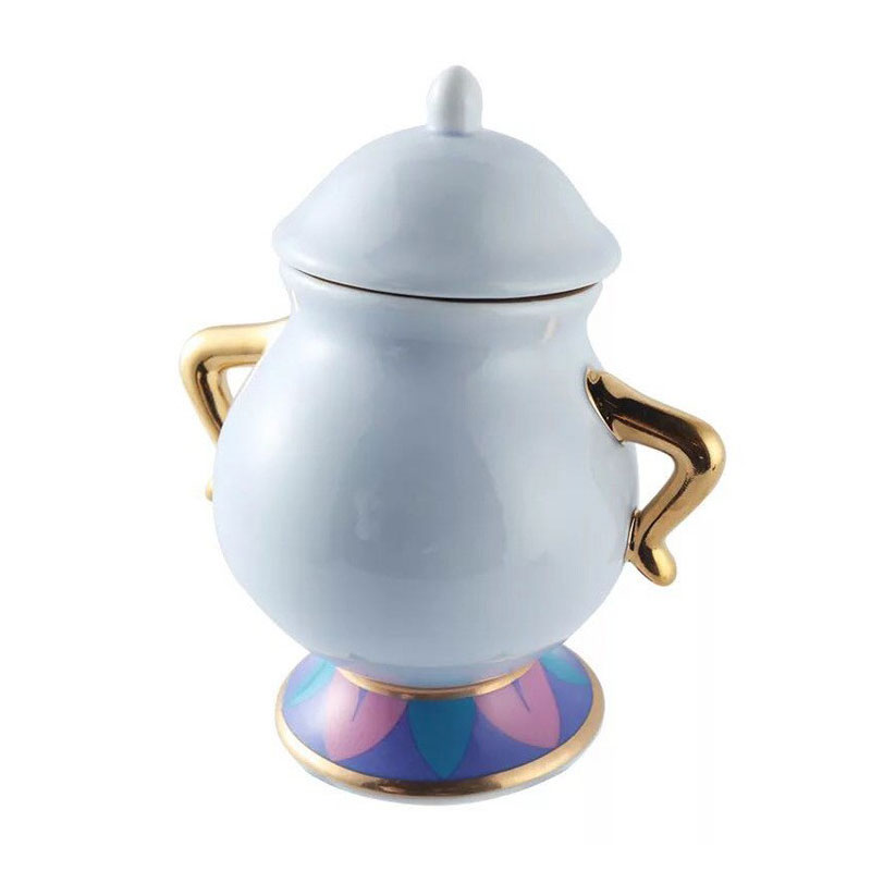 Exquisite Abstract Body Art Ceramic Cup Sugar Bowl