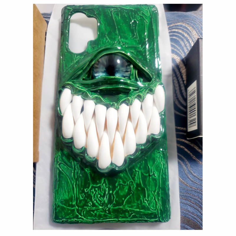 Green Big Mouth Monster IPhone Phone Case