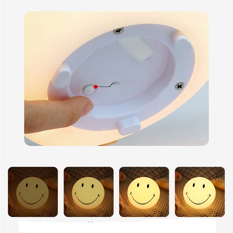 Happy Cartoon Smiley LED Night Light