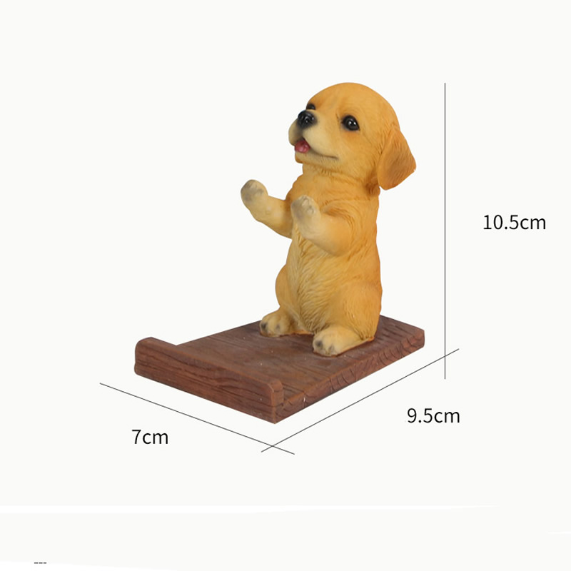 Cute Dog Phone Holder Desktop Ornaments