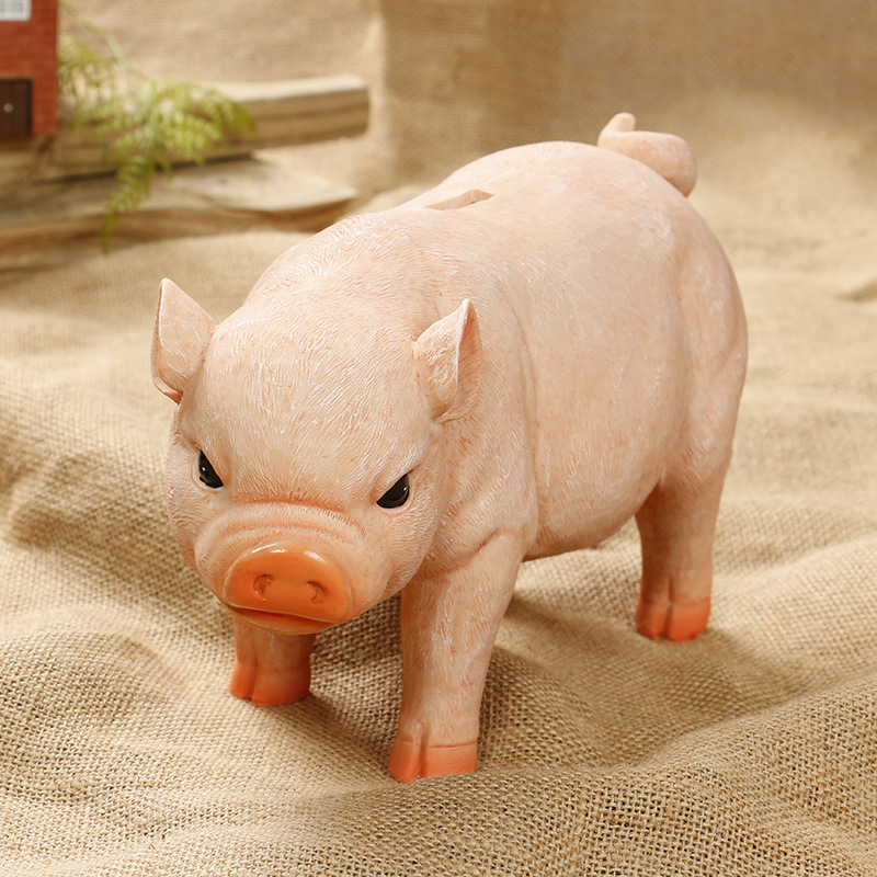 Cute Piggy Cartoon Decoration Piggy Bank