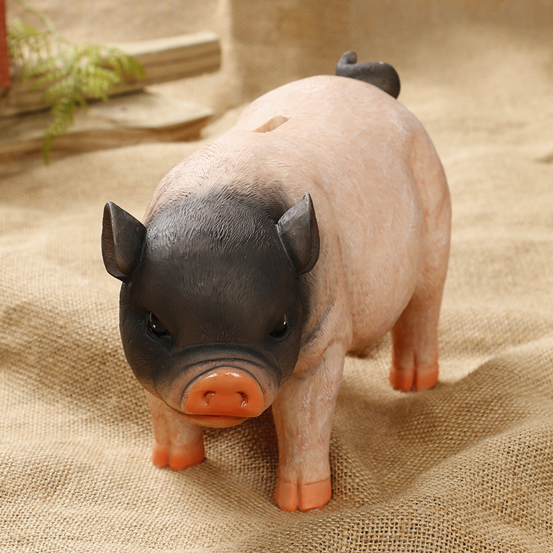 Cute Piggy Cartoon Decoration Piggy Bank