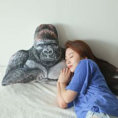 Mighty Gorilla Plush Sleeping Pillow Toy Cushion